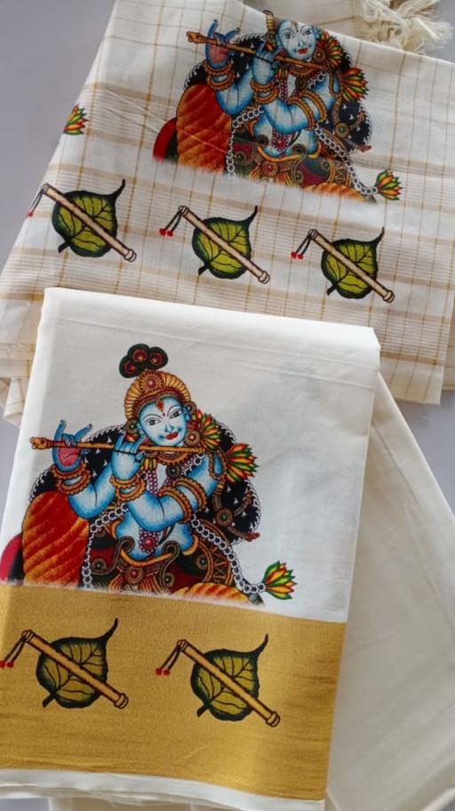 Kerala saree recycled | Punjabi suits designer boutique, Dress materials,  White punjabi suits